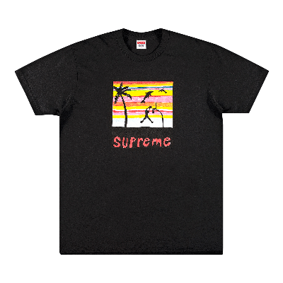 Pre-owned Supreme Dunk Tee 'black'