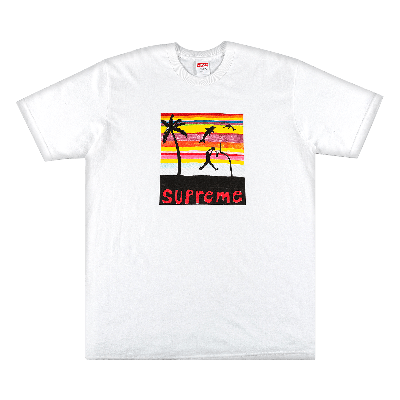 Pre-owned Supreme Dunk Tee 'white'