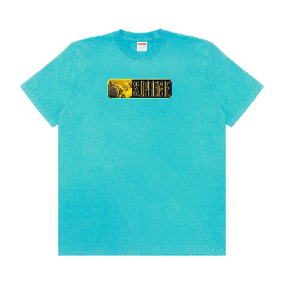 Pre-owned Supreme Miles Davis Tee 'light Teal'