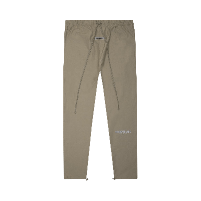 Pre-owned Essentials Fear Of God  Track Pants 'cement' In Grey