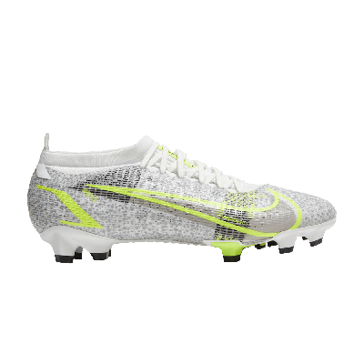 Pre-owned Nike Mercurial Vapor 14 Pro Fg 'metallic Silver Volt' In White