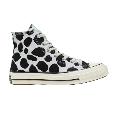 Pre-owned Converse Chuck 70 High 'cow Print' In White