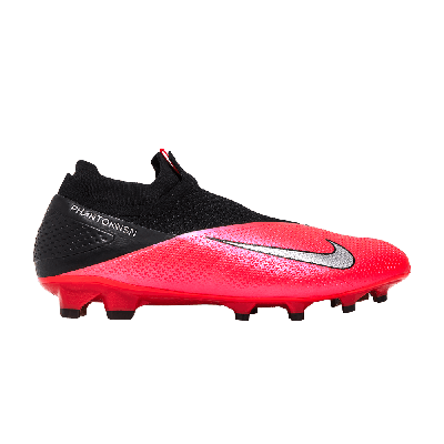 Pre-owned Nike Phantom Vision 2 Elite Df Fg 'laser Crimson Black' In Red