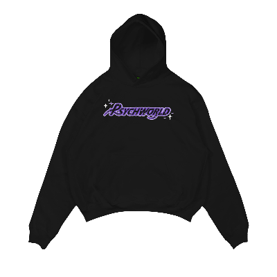 Pre-owned Psychworld X Yams Day 2021 Loving Memory Hoodie 'black'