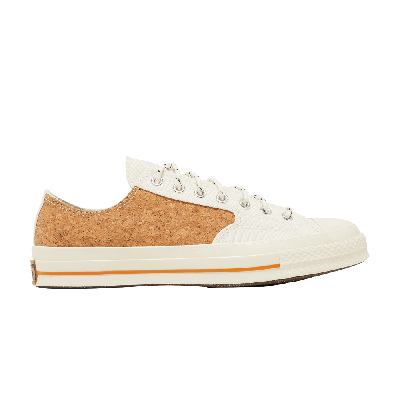 Pre-owned Converse Chuck 70 Low 'summer Daze - Cork' In Cream
