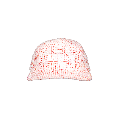 Pre-owned Supreme 2-tone Ripstop Camp Cap 'white'