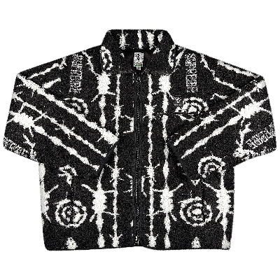 Pre-owned Supreme X South2 West8 Fleece Jacket 'black'