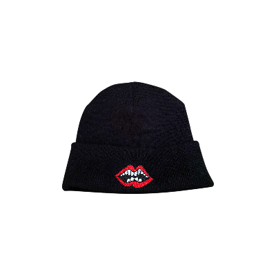 Pre-owned Chrome Hearts X Matty Boy Chomper Beanie 'black'