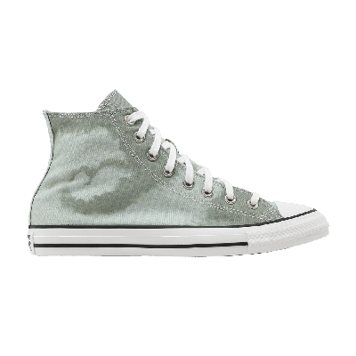 Pre-owned Converse Chuck Taylor All Star High 'summer Wave - Washed Light Field Surplus' In Green