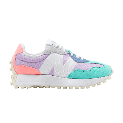 Pre-owned New Balance Wmns 327 'dark Violet Summer Jade' In Purple