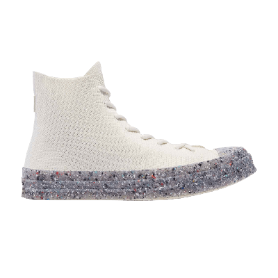 Pre-owned Converse Renew Chuck 70 Knit High 'egret' In Cream