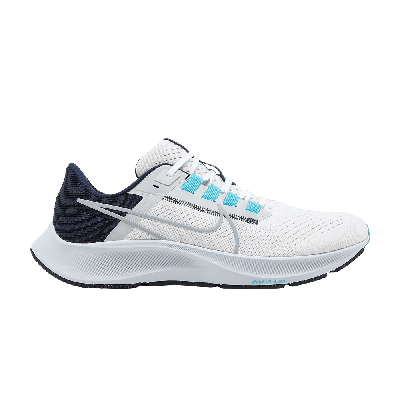 Pre-owned Nike Air Zoom Pegasus 38 'white Midnight Navy'
