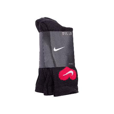 Pre-owned Nike Certified Lover Boy Socks (3-pack) 'black'