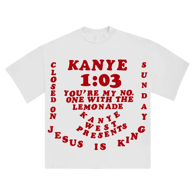 Pre-owned Kanye West Sunday Service X Cactus Plant Flea Market Jesus Is King Iii T-shirt 'white'