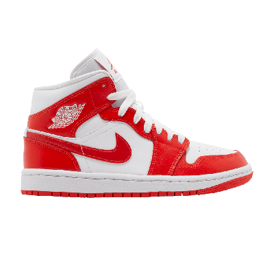 Pre-owned Air Jordan Wmns  1 Mid 'habanero Red' In Orange