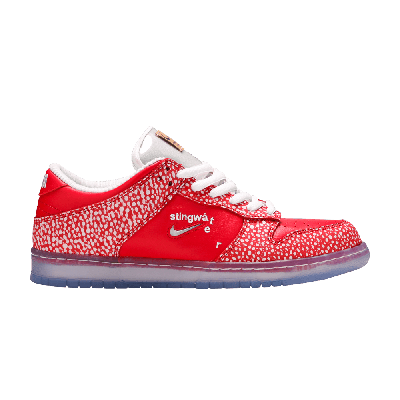 Pre-owned Nike Stingwater X Dunk Low Sb 'magic Mushroom' In Red