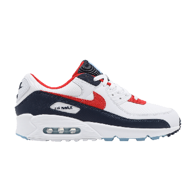 Pre-owned Nike Air Max 90 'usa Denim' In White