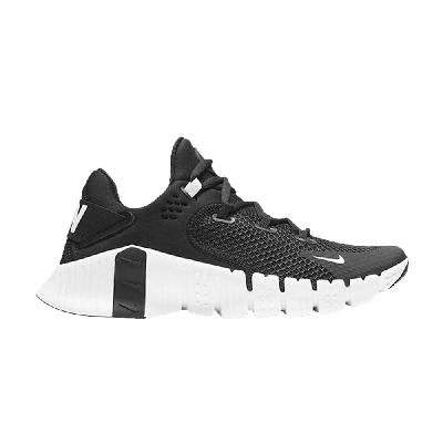 Pre-owned Nike Wmns Free Metcon 4 'black White'