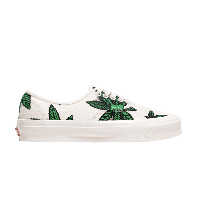 Pre-owned Vans Og Authentic Lx 'sweet Leaf - White'