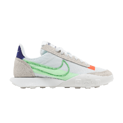 Pre-owned Nike Wmns Waffle Racer 2x 'desert Sand Mean Green' In Cream