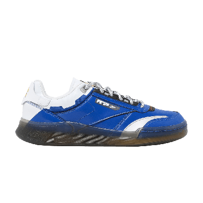 Pre-owned Reebok Power Rangers X Club C 'triceratops Zord' In Blue