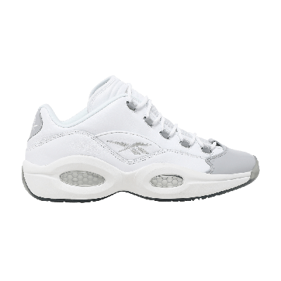 Pre-owned Reebok Question Low 'white Grey'