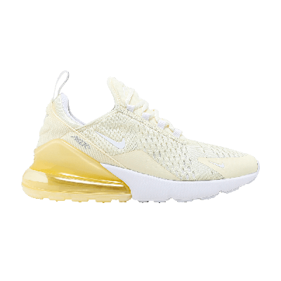 Pre-owned Nike Wmns Air Max 270 'coconut Milk Saturn Gold' In Cream