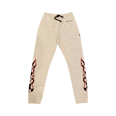 Pre-owned Chrome Hearts X Matty Boy Ppo Brain Sweatpants 'ash Grey'