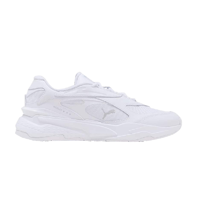 Pre-owned Puma Rs-fast 'triple White'