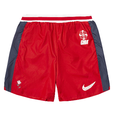 Pre-owned Nike X Undercover Gyakusou Na Utility Short 'sport Red/thunder Blue'
