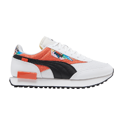 Pre-owned Puma Wmns Future Rider 'international Game' In Orange