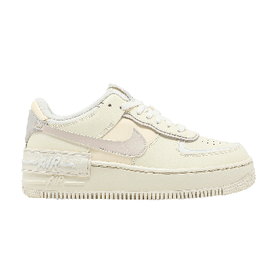 Pre-owned Nike Wmns Air Force 1 Shadow 'coconut Milk' In Cream