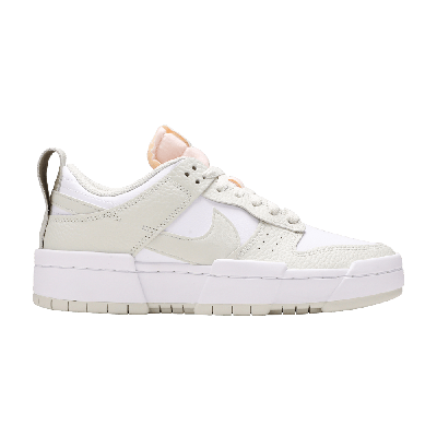 Pre-owned Nike Wmns Dunk Low Disrupt 'sea Glass' In White