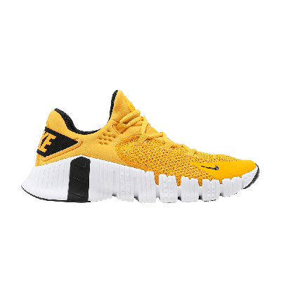 Pre-owned Nike Free Metcon 4 'university Gold' In Yellow
