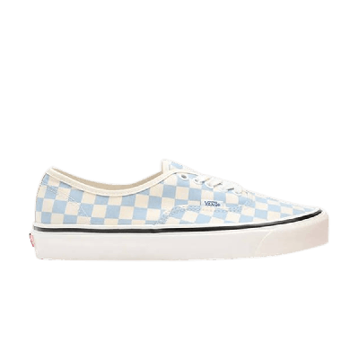 Pre-owned Vans Authentic 44 Dx 'anaheim Factory - Light Blue Checker'
