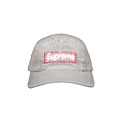 Pre-owned Supreme Reversed Label Camp Cap 'grey'