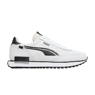 Pre-owned Puma Future Rider Twofold 'white Black'