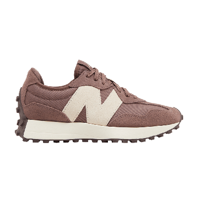 Pre-owned New Balance Wmns 327 'black Fig' In Brown