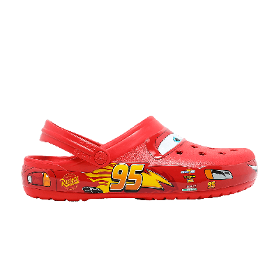 Pre-owned Crocs Cars X Classic Clog 'lightning Mcqueen' In Red
