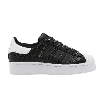 Pre-owned Adidas Originals Wmns Superstar Bold 'core Black'