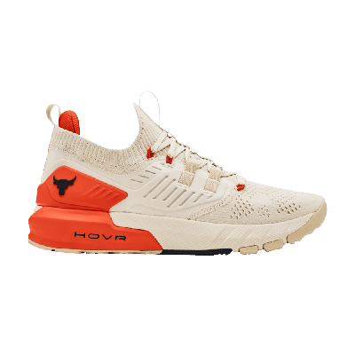 Pre-owned Under Armour Project Rock 3 'summit White Rogue Orange'