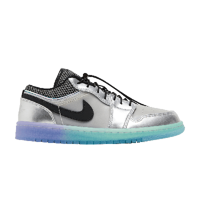 Pre-owned Air Jordan Wmns  1 Low Se 'metallic Silver Gradient'