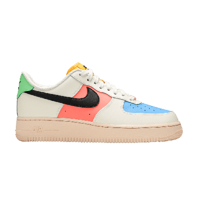Pre-owned Nike Wmns Air Force 1 '07 'sail Multi' In White