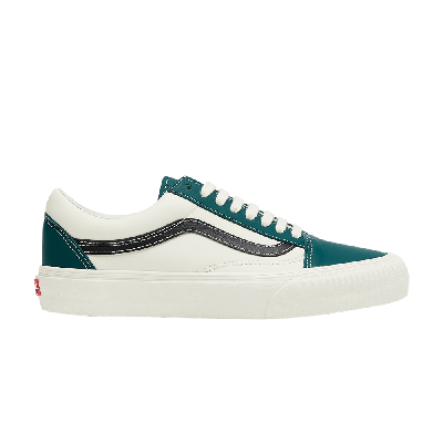 Pre-owned Vans Vault Old Skool Lx 'marshmallow Evergreen' In White