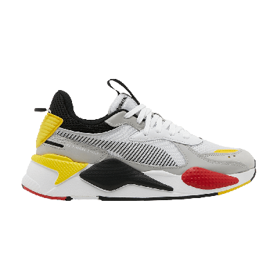 Pre-owned Puma Rs-x Toys 'white Cyber Yellow'