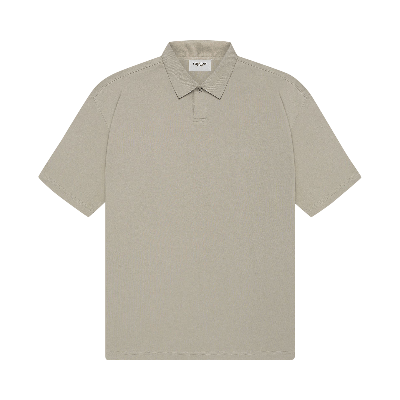 Pre-owned Essentials Fear Of God  Short-sleeve Polo 'moss' In Green