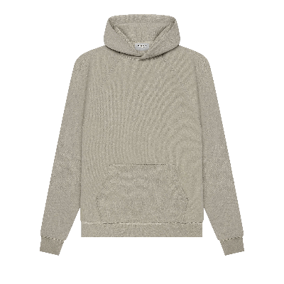 Pre-owned Essentials Fear Of God  Pull-over Hoodie 'moss' In Green