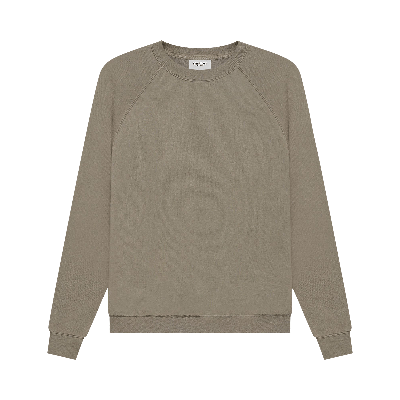 Pre-owned Essentials Fear Of God  Pull-over Crewneck 'taupe' In Tan