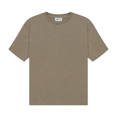 Pre-owned Essentials Fear Of God  Short-sleeve Tee 'taupe' In Tan
