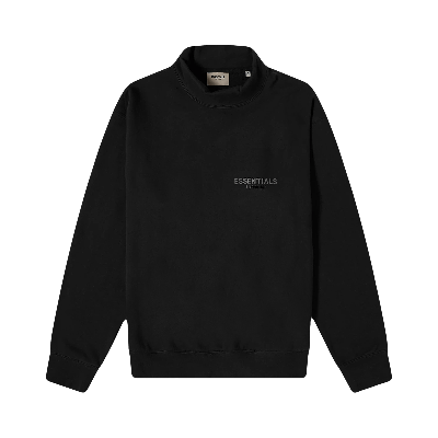 Pre-owned Essentials Fear Of God  Pull-over Mockneck 'black'